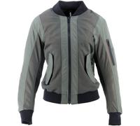 Helstons Elisa Giacca tessile moto da donna, Kaki, Taglia M