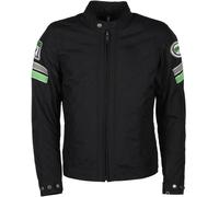 Helstons Elron Giacca tessile moto, nero/grigio, Taglia S