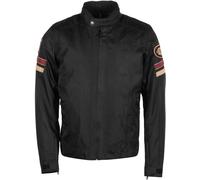 Helstons Elron Giacca tessile moto, nero, Taglia M