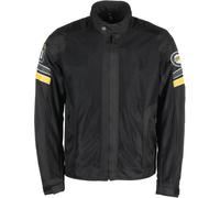Helstons Elron Mesh Giacca tessile moto, nero, taglia M per maschi