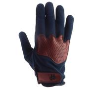 Helstons Dune Guanti da moto, blu-marrone, taglia 2XL per maschi