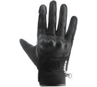 Helstons Go Guanti da moto, nero/nero, Taglia 10