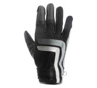 Helstons Jeff Guanti da moto, nero-grigio-bianco, taglia 2XL per maschi