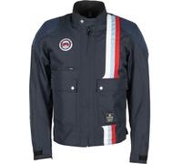 Helstons Hamilton Giacca tessile moto, blu, Taglia S