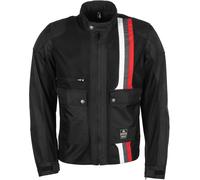 Helstons Hamilton Mesh Giacca tessile moto, nero, Taglia S