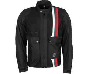 Helstons Hamilton Mesh Giacca tessile moto, nero, Taglia S