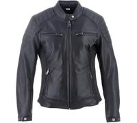 Helstons Jody Giacca in pelle da moto da donna, nero, Taglia S