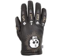Helstons Guanti Di Pelle Kustom Hiver Skull