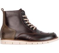 Scarpe moto cerate all'anilina Helstons liberty Marron 42