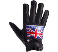 Helstons Logo Hinckley Summer Guanti da moto, nero, taglia M L per maschi
