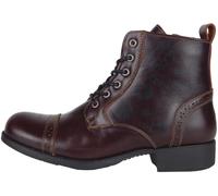 Helstons Mehari Stivali Moto Donna, Bordeaux, Taglia 37