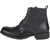 Helstons Mehari Stivali Moto Donna, nero/grigio, Taglia 37