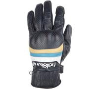 Helstons Mora Air Guanti da moto, blu/nero, Taglia 12