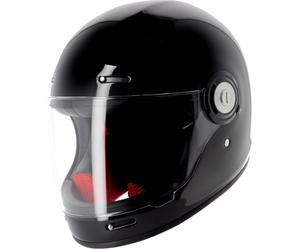 Helstons Naked Full Face Brilliant Carbon Casco, nero, Taglia S (55/56)