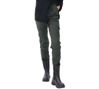 Helstons Laguna Pantaloni tessili moto da donna, verde, taglia 30 per donne