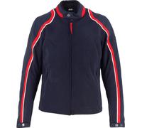 Helstons Phoenix Mesh Giacca tessile da moto, blu/rosso/bianco, Taglia S