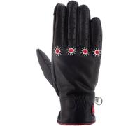 Helstons Shine Guanti da moto estivi da donna, nero, Taglia 7