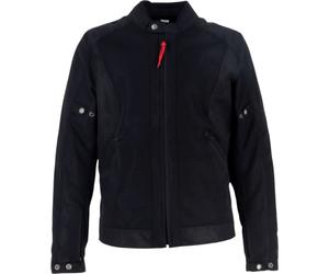 Helstons Stoner Evo Air Mesh Giacca tessile da moto, nero, Taglia XL