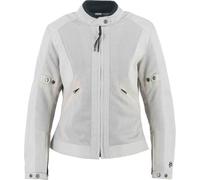 Helstons Stoner Evo Air Mesh Giacca tessile moto da donna, argento, taglia S per donne