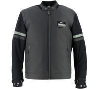 Helstons V-Series Giacca tessile da moto, grigio/nero, Taglia XL