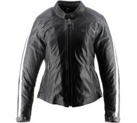 Helstons Victoria Giacca di pelle moto da donna, nero, taglia 2XL per donne