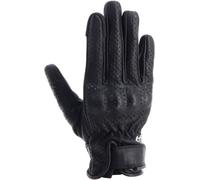 Helstons Wave Air Guanti da moto da donna traforati estivi, nero, Taglia 8
