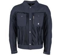 Helstons Western Air Tissu Giacca tessile moto, blu, taglia L per maschi