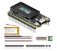Heltec V4 ESP32 LoRa 32 Scheda di sviluppo Meshtastic Kit con batteria da 3000 mAh e GPS GNSS ESP32-S3 SX1262 27 dBm Display OLED per Meshtastic WiFi IoT Arduino Comunicazione wireless