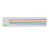 Helukabel 29376 Filo singolo H05V-K 1 x 0.75 mm² Blu, Bianco 100 m