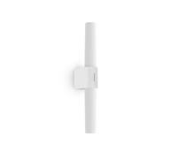 HELVA DOUBLE BASIC - Lampada LED per specchio da bagno, 9 W, 3000 K, 900 lm, IP44, colore: Bianco