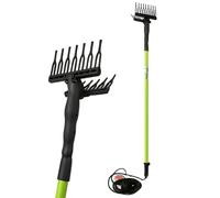 Helved® Abbacchiatore Elettrico Professionale per Olive 12V - Asta Telescopica 2.1-2.9m, Leggero 3.4kg, Certificato CE/EMC/ROHS (BASIC)