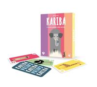 Helvetiq Kariba, Gioco di Carte Tascabile in Italiano - Strategico per 2-4 Giocatori, da 6 Anni - Gli Animali più Forti Scacciano i più Deboli in un’Originale Sfida nella Savana