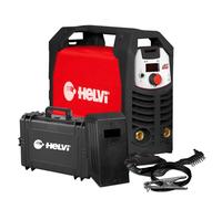 Helvi JET 160 Kit Saldatrice inverter a elettrodo MMA con Maschera per saldature