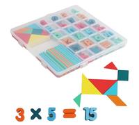 Helweet Giochi Montessori per la Matematica, Giochi Matematici con Conteggio, Montessori Giocattolo Matematico, Arricchisci L'immaginazione dei Bambini e Stimola Il Pensiero Logico