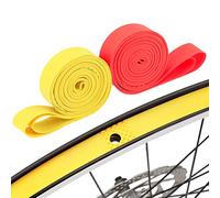 Helweet PVC Antiforatura Nastro, Nastro Cerchione Bici, Bicicletta Protettore dei Pneumatici, Antiforatura Fodera Tubo Interno Cinghia Fit Mountain Bike Bici da Strada, 4 Pezzi (700C/29x18mm)
