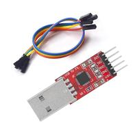 Helweet UART-TTL USB Adattatore, Convertitori da USB a TTL CP2102, Modulo Convertitore Seriale usb a ttl uart, UART Convertitore Adattatore, Strumento di Debug Seriale con Cavo di Collegamento