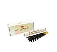 HEM, bastoncini di incenso al muschio bianco, circa 120 bastoncini