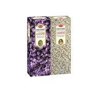 Hem Bastoncini di incenso alla lavanda e gelsomino, confezione da 2 scatole (240 bastoncini in totale), aroma floreale calmante per rilassamento, meditazione e fragranza per la casa