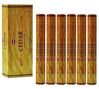 Hem Cedar 100 bastoncini di incenso (5 confezioni da 20 bastoncini)