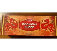 Hem Dragon Blood Agarbatti fragranza arrotolata a mano Masala incenso stick...