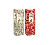 Hem Jasmine & Rose - Bastoncini di incenso (confezione da 2 scatole) in totale 240 bastoncini
