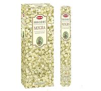 Hem Mogra Agarbatti Rolled Fragrance Masala Bastoncini di Incenso Hexa Pack 1...
