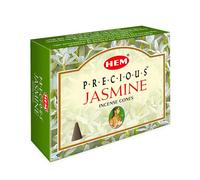 HEM Precious Jasmine Fragrance Incenso Agarbatti Dhoop Home Freshness 120 Cono