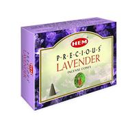 HEM Precious Lavender Fragrance Incense Dhoop Agarbatti Home Freshness 120 Cono