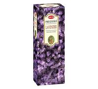 Hem Precious Lavender Profumo di incenso Agarbatti - Confezione da 6 scatole da 20 Bastoncini per Box - 120 Bastoncini