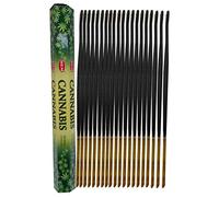 Cannabis - 20 bastoncini esagonali - incenso