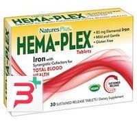 Nature's Plus Hema Plex Ferro Organico Integratore 30 Tavolette