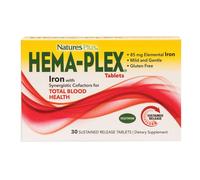 Nature's Plus Hema Plex Ferro Organico Integratore 30 Tavolette