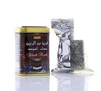 Hemani - Pietra profumata orientale, Casa Moro, Black Musk, profumo per ambienti senza alcol, resinato, muschio nero naturale, W1003