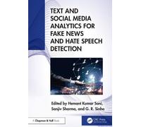 Hemant Kumar So Text and Social Media Analytics for Fake News (Copertina rigida)